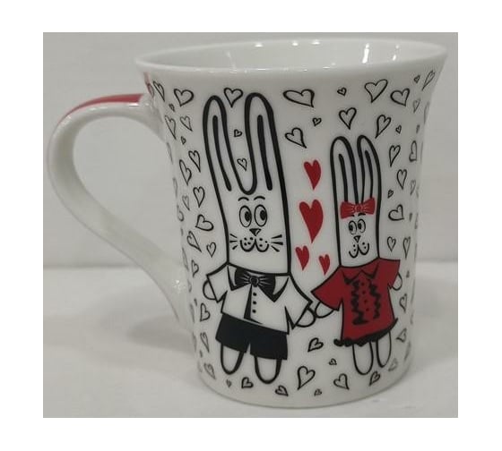 Кружка Olaff NEW BONE CHINA 310 мл, 6 шт в упаковке, упаковка - гофрокороб 221-08003 1