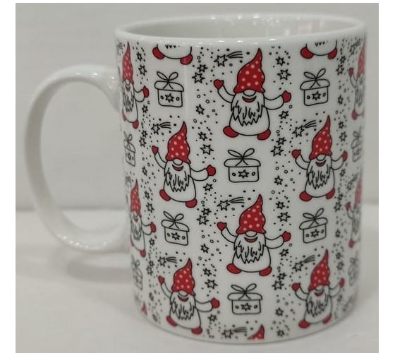 Кружка Olaff NEW BONE CHINA 350 мл, 6 шт в упаковке, упаковка - гофрокороб 221-08004