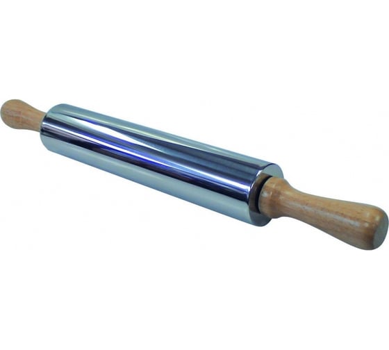 Скалка Regent Inox из нержавеющей стали 25x5 см 93-AC-PR-11