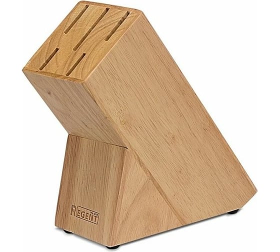 Подставка для ножей Regent inox Linea BLOCK 21x15x6 см сосна 93-KN-WB-18 1