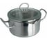 Кастрюля Regent Inox PASTA vitro 1.8 л стеклянная крышка 16x9 см 93-PSv-02 1