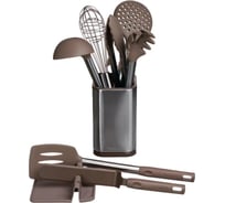 Кухонный набор Remihof Korn 9 предметов, бежевый, капучинатор в подарок ЦБ-00000116