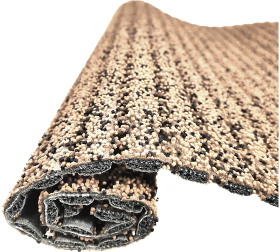 Грязезащитный противоскользящий ковер AKO Safety Mat бежевый, 120x225 см 2000925426273