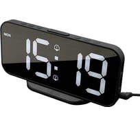 Электронные часы с будильником Artstyle CL-21BW