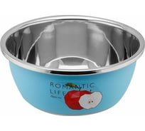 Миска PERFECTO LINEA Romantic life Яблоко из нержавеющей стали 30 см 24-013039