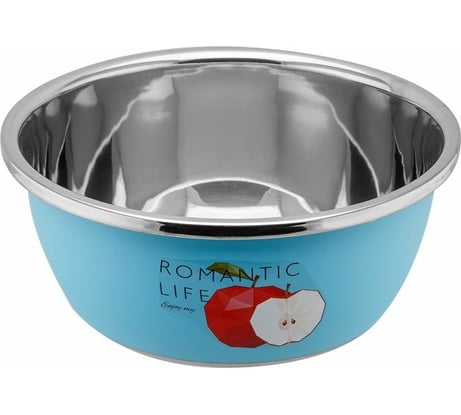 Миска PERFECTO LINEA Romantic life Яблоко из нержавеющей стали 30 см 24-013039