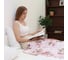 Электропростынь EcoSapiens linen пионы, 150x90 см S290 10