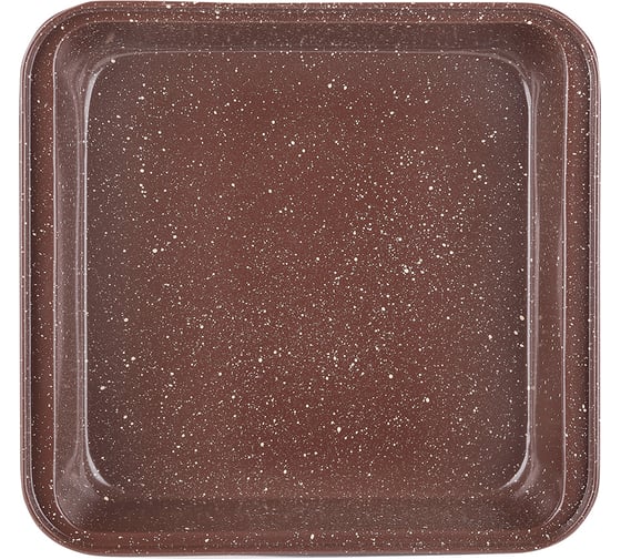 Противень Moulinvilla Brownstone с антипригарным покрытием, 23x22x5 см BBWP-024