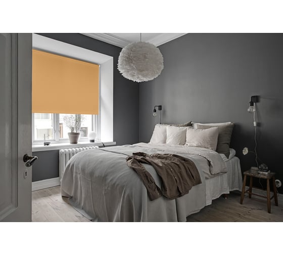 Рулонная штора PRAKTO Easy 100x160 см, бежевый 8316768