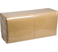 Бумажная салфетка Папирус крафт, 24x24 см, 1 слой, 400 шт. Г-050314
