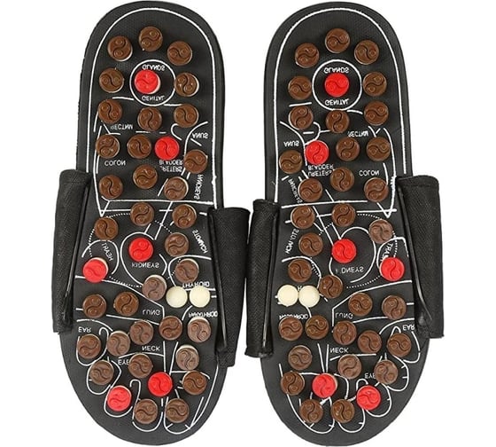 Рефлекторные массажные тапочки GESS uFoot р. M/40-41 GESS-204 M