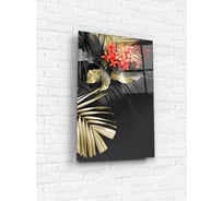 Картина на стекле ARTABOSKO золотой тропик 5 40x60 WBR-07-227-04