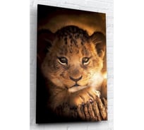 Картина на стекле ARTABOSKO львенок 40x60 WBR-06-124-04