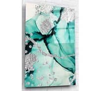 Картина на стекле ARTABOSKO лазурный акрил 3 40x60 WBR-01-443-04