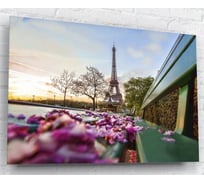 Картина на стекле ARTABOSKO лавочка в Париже 40x60 AR-02-60-04