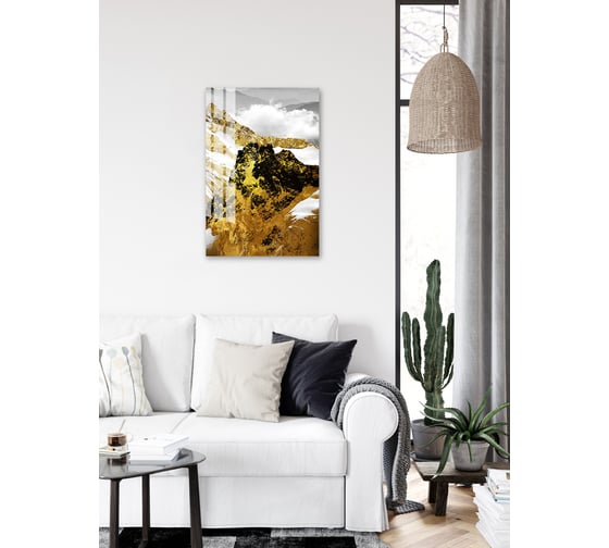 Картина на стекле ARTABOSKO золотая гора 6 40x60 WBR-01-599-04