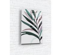 Картина на стекле ARTABOSKO Акварельные листики 3 40x60 WBR-05-801-04