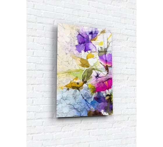Картина на стекле ARTABOSKO Блум 13 40x60 WBR-01-711-04