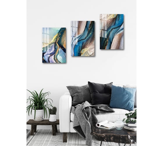 Картина на стекле ARTABOSKO Акриловая лава 3 40x60 WBR-01-1081-04