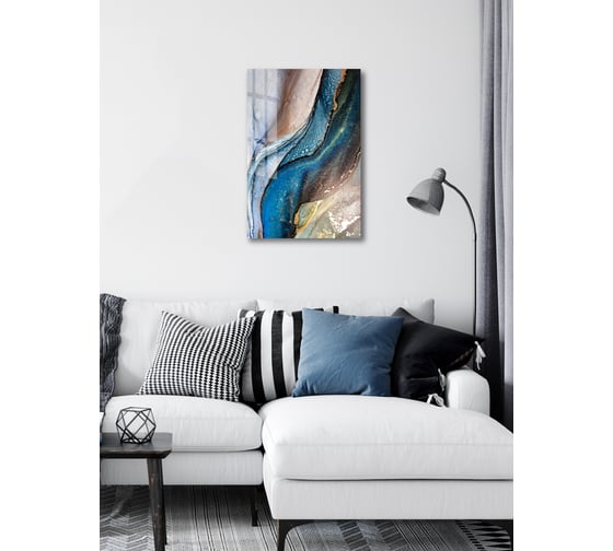 Картина на стекле ARTABOSKO Акриловая лава 2 40x60 WBR-01-1080-04