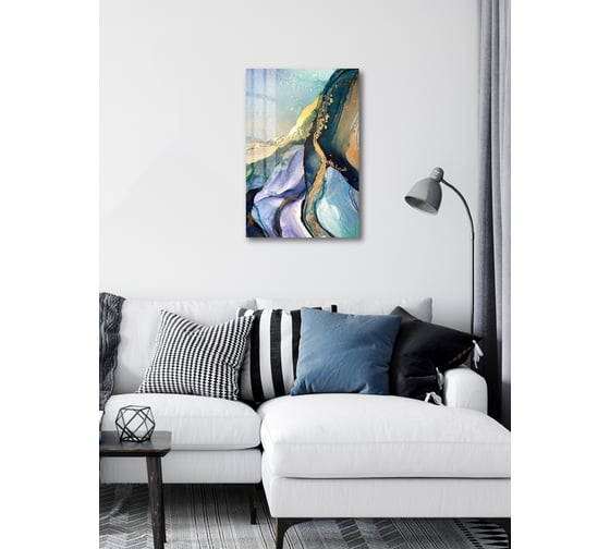 Картина на стекле ARTABOSKO Акриловая лава 1 40x60 WBR-01-1079-04