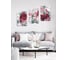 Картина на стекле ARTABOSKO Бордовые пионы 2 40x60 WBR-05-812-04 3