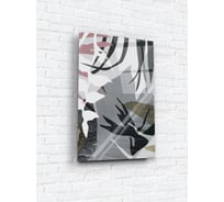 Картина на стекле ARTABOSKO Акварельные листики 5 40x60 WBR-05-806-04