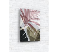 Картина на стекле ARTABOSKO Акварельные листики 4 40x60 WBR-05-805-04