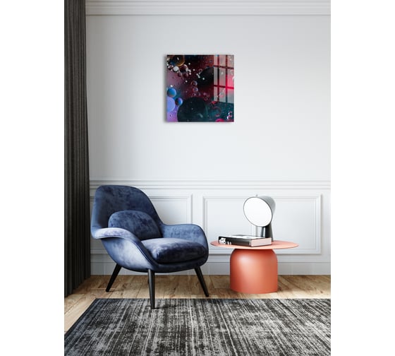 Картина на стекле ARTABOSKO Бабл 3 40x40 WBR-12-1005-03