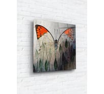 Картина на стекле ARTABOSKO текстурная бабочка 4 40x40 см WBR-05-897-03