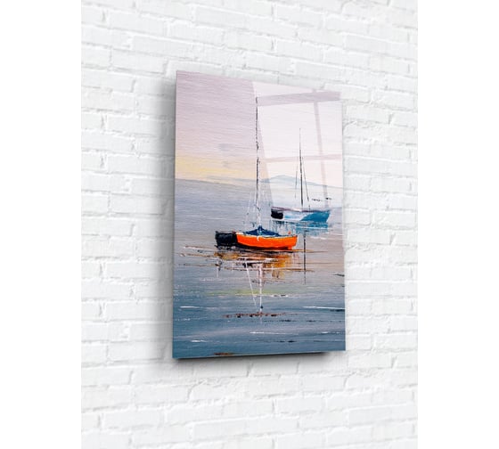 Картина на стекле ARTABOSKO судно 1 40x60 см WBR-11-676-04 1