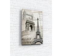 Картина на стекле ARTABOSKO столицы 1 40x60 см WBR-01-839-04