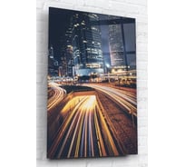 Картина на стекле ARTABOSKO ночное движение 40x60 OMR-02-92-04