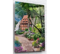 Картина на стекле ARTABOSKO релакс в Андерматте 3 40x60 WBR-01-416-04