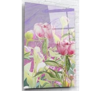 Картина на стекле ARTABOSKO пионы 1 40x60 WBR-05-402-04