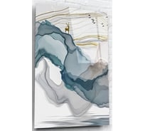 Картина на стекле ARTABOSKO сине-розовый акрил 1 40x60 WBR-05-386-04