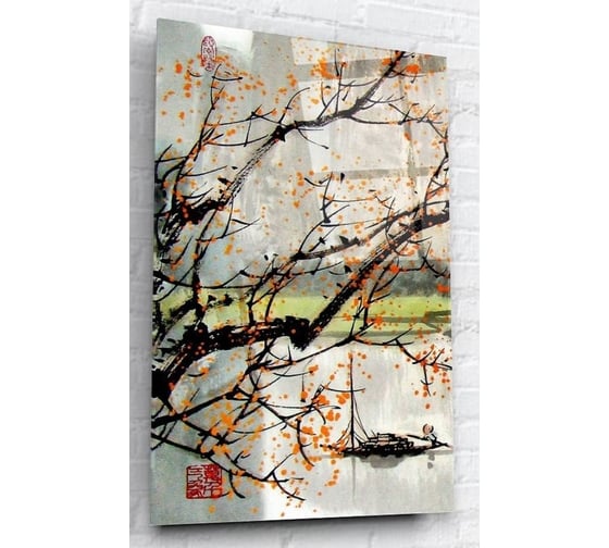 Картина на стекле ARTABOSKO умиротворение 1 40x60 WBR-01-371-04