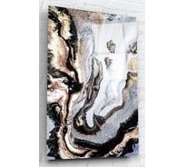 Картина на стекле ARTABOSKO серый акрил 1 40x60 WBR-01-435-04