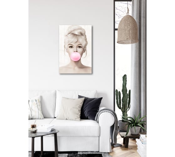 Картина на стекле ARTABOSKO Знаменитость 3 40x60 WBR-06-819-04