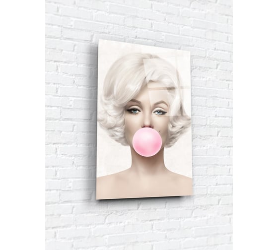 Картина на стекле ARTABOSKO Знаменитость 1 40x60 WBR-06-817-04 1