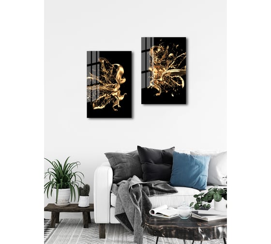 Картина на стекле ARTABOSKO Грация 1 40x60 WBR-01-698-04