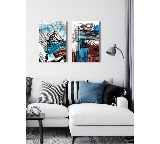 Картина на стекле ARTABOSKO Дорс 1 40x60 WBR-11-743-04/1