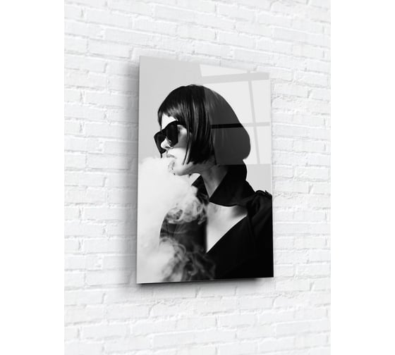 Картина на стекле ARTABOSKO Дым 1 40x60 WBR-01-1037-04