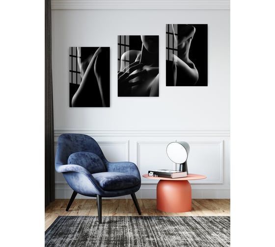 Картина на стекле ARTABOSKO Гибкость 1 40x60 WBR-05-820-04
