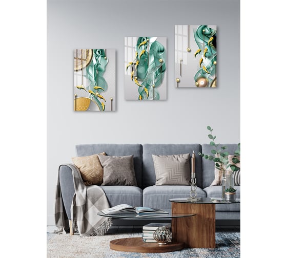Картина на стекле ARTABOSKO Голд фиш 4 40x60 WBR-01-827-04