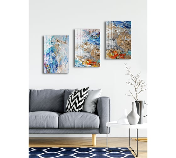Картина на стекле ARTABOSKO Картина маслом 2 40x60 WBR-04-749-04/2