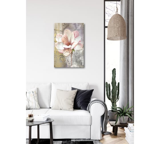 Картина на стекле ARTABOSKO Вензеля 2 40x60 WBR-01-1119-04