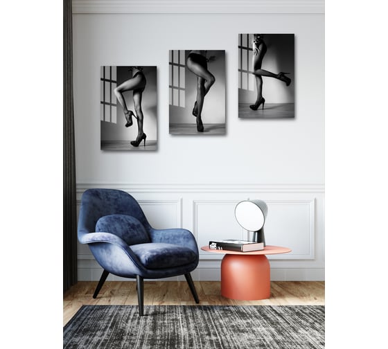 Картина на стекле ARTABOSKO Изящные ножки 3 40x60 WBR-05-1054-04