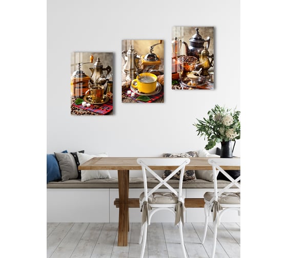 Картина на стекле ARTABOSKO Зерна 2 40x60 WBR-01-1050-04