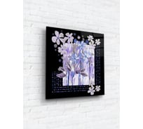 Картина на стекле ARTABOSKO Изысканный цветок 2 40x40 WBR-05-901-03